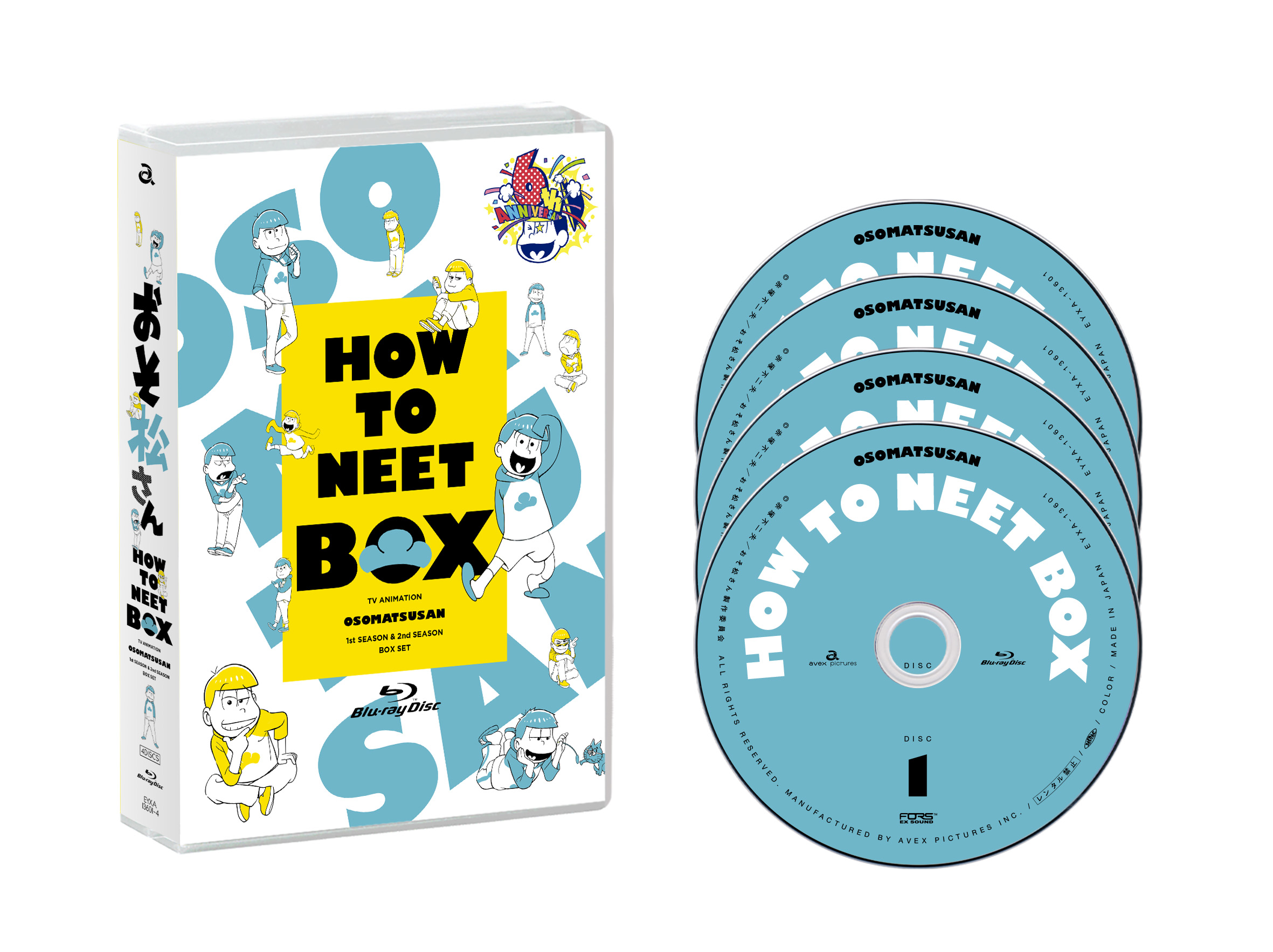 DVD/TVアニメ/おそ松さん SPECIAL NEET BOX (6DVD+CD) おそ松さん SPECIAL NEET BOX 第1期 DVD\u0026Blu-ray TVアニメ「おそ松さん