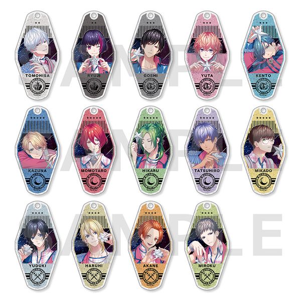B-PROJECT トレーディングモーテルキーホルダー 流星＊ファンタジア 