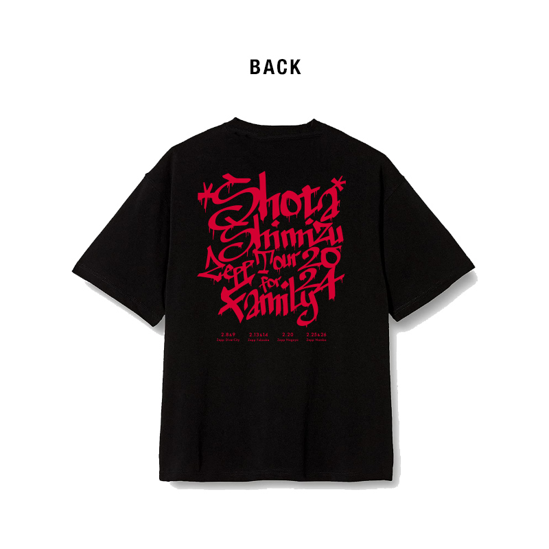 ゲルぴよ presents SHOTA SHIMIZU Zepp Tour 2024 for Family」Tシャツ 