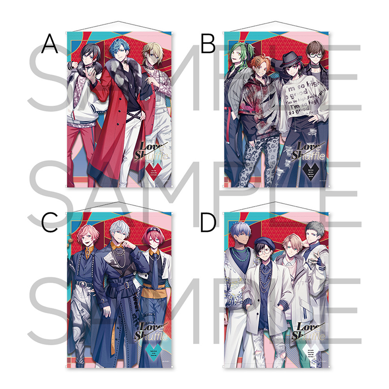 B-PROJECT B2タペストリー Love Shuffle Unit ver. | LOVE&ART SHOP