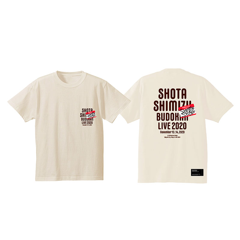 Shota Shimizu Budokan Live Tシャツ デザイン 清水翔太オフィシャルストア