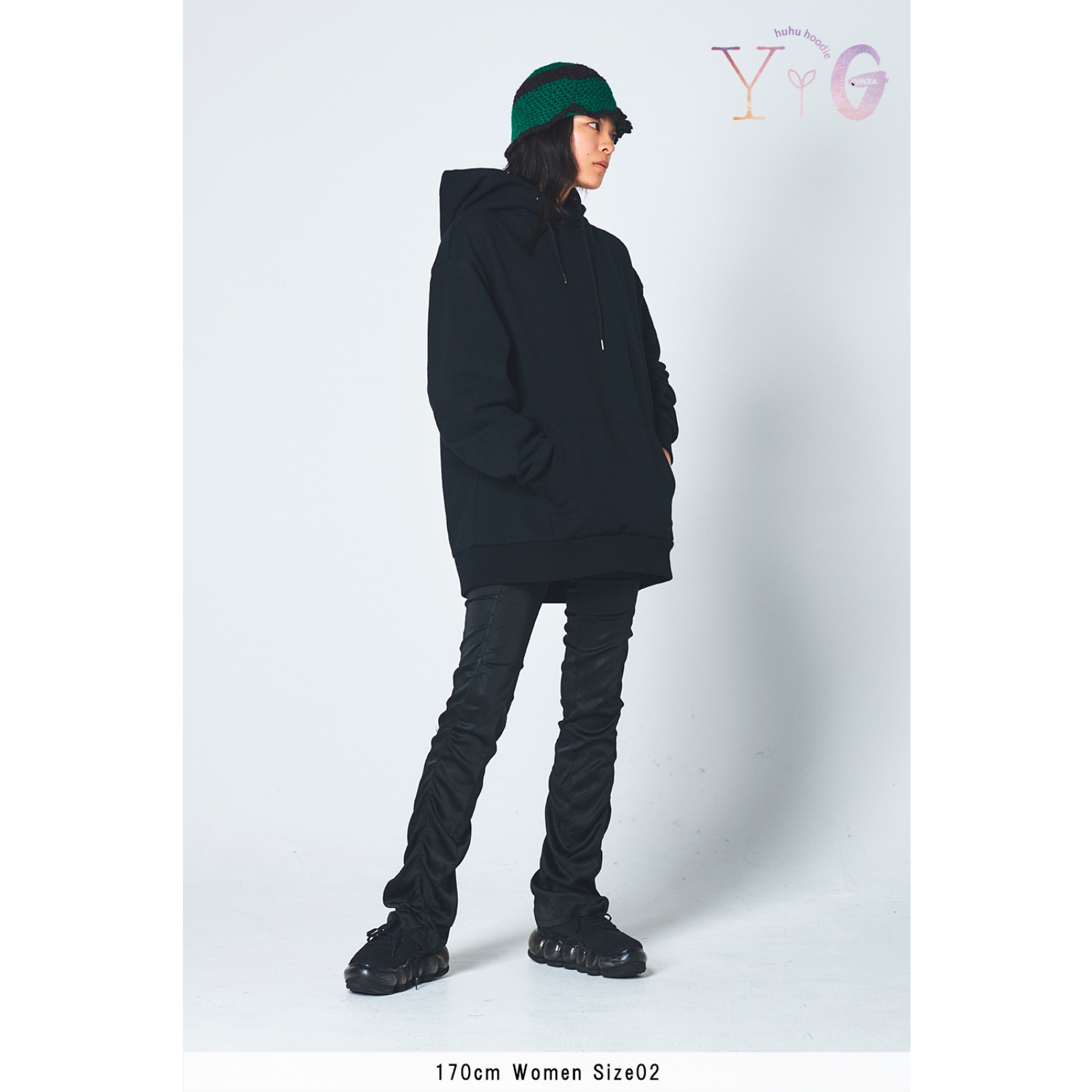 huhu フーディ〉PHOTO PRINT | Yui Aragaki × Ginza huhu hoodie STORE