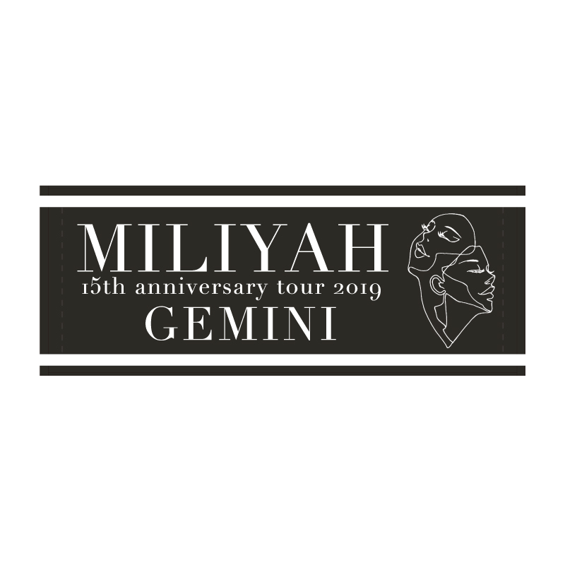 TOUR 2019 GEMINI」フェイスタオル | MILIYAH Official Store