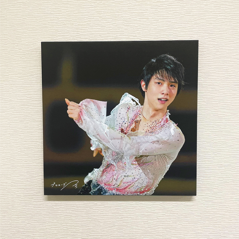 超人気の 羽生結弦 羽生結弦展 2018 限定品 キャンバスアートM 