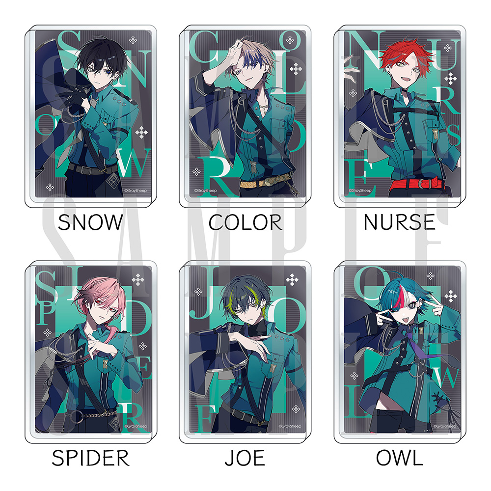 Gray Sheep アクリルブロック Great Busters ver. | LOVE&ART SHOP
