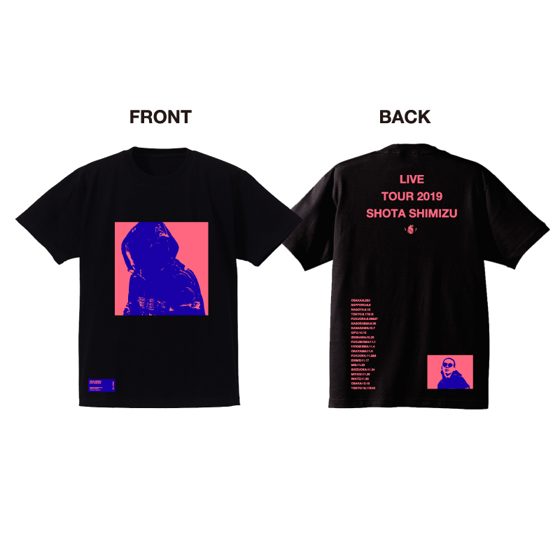 SHOTA SHIMIZU LIVE TOUR 2019」Tシャツ（BLACK） | 清水翔太 